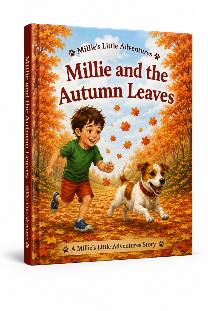 millie and the autumn leaves cover