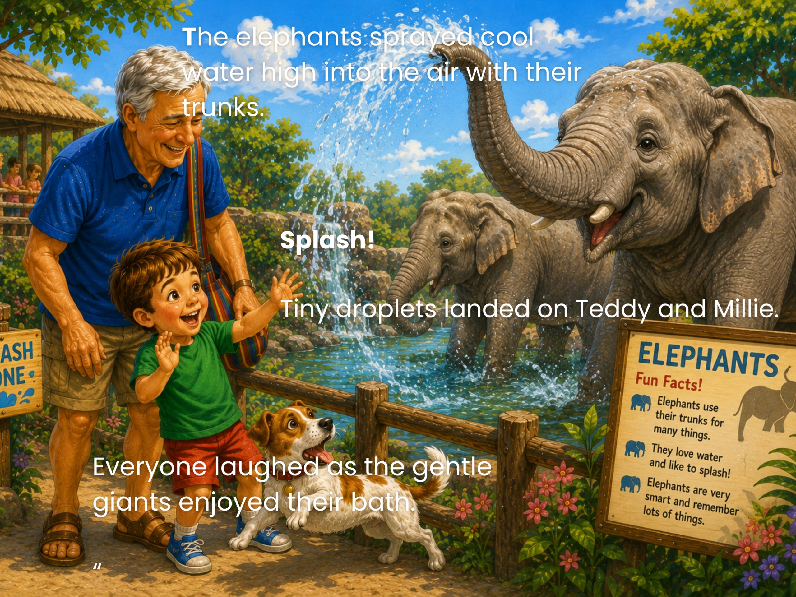 millies and teddys day at the zoo 4