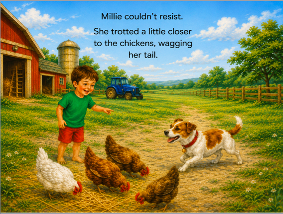 Millie At The Farm screen shot 2026 07 07 at 16.42.56