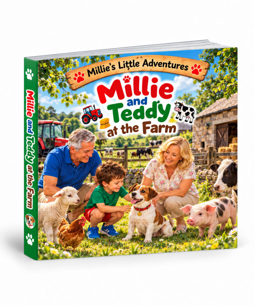 Millie At The Farm farm